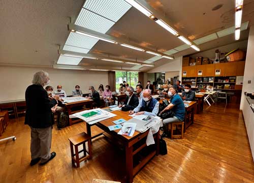 藪野先生による講義