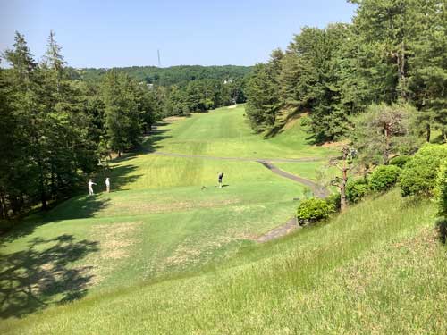武蔵野ゴルフクラブ　1番ホール