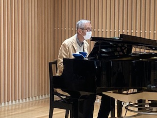 平井さんによるピアノ演奏